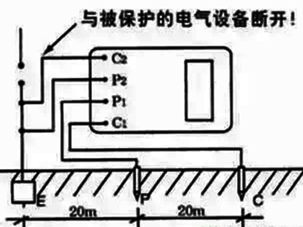 接地电阻测试仪线路图